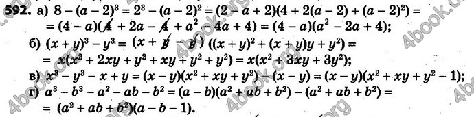 Відповіді Алгебра 7 клас Бевз 2015. ГДЗ