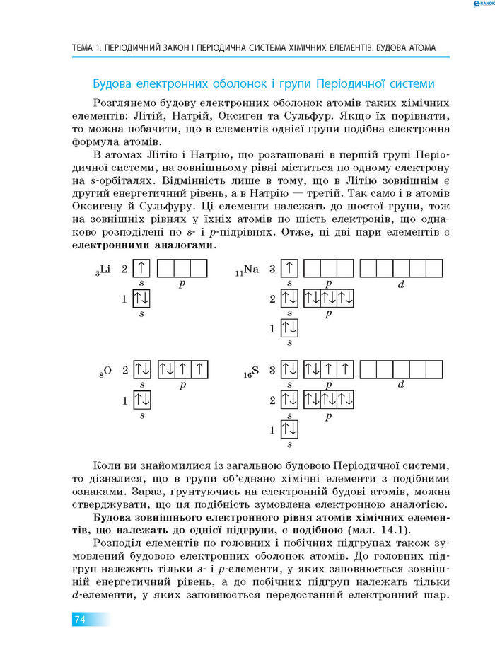 Підручник Хімія 8 клас Григорович 2016 (Укр.)