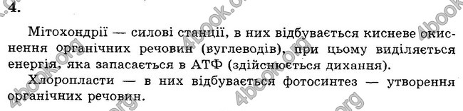 Відповіді Зошит контроль Біологія 6 клас Балан. ГДЗ