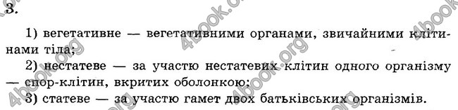 Відповіді Зошит контроль Біологія 6 клас Балан. ГДЗ