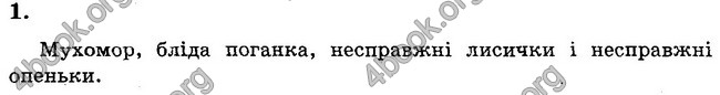 Відповіді Зошит контроль Біологія 6 клас Балан. ГДЗ