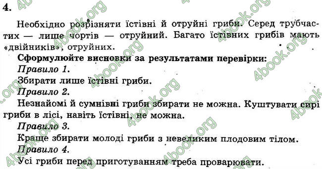 Відповіді Зошит Біологія 6 клас Безручкова. ГДЗ