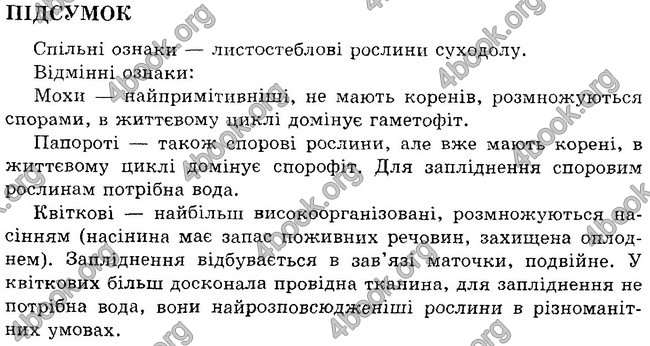 Відповіді Зошит практични Біологія 6 клас Яковлева. ГДЗ