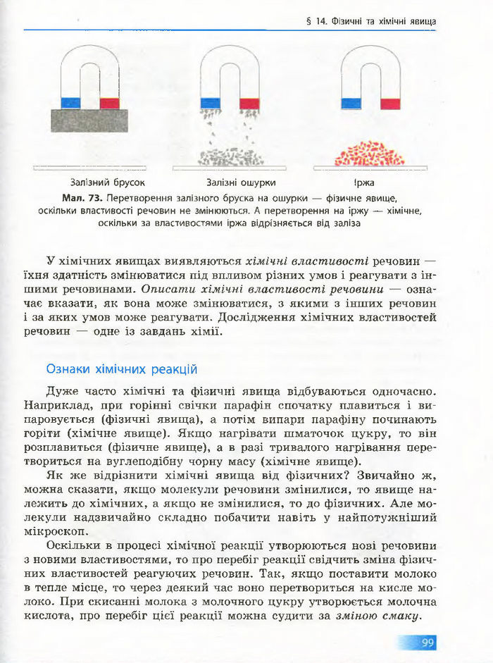Підручник Хімія 7 клас Григорович 2015