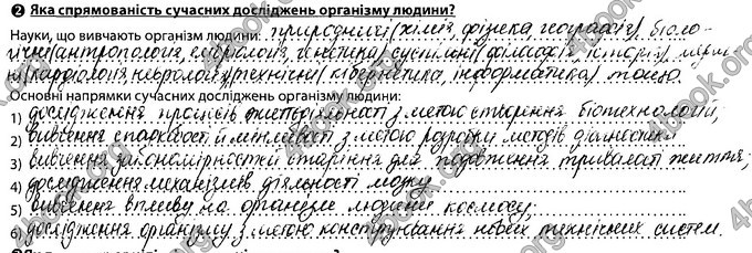 Відповіді Зошит Біологія 8 клас Соболь. ГДЗ