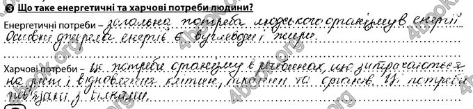 Відповіді Зошит Біологія 8 клас Соболь. ГДЗ