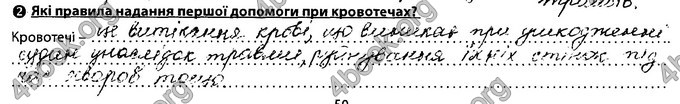 Відповіді Зошит Біологія 8 клас Соболь. ГДЗ