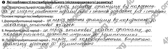 Відповіді Зошит Біологія 8 клас Соболь. ГДЗ