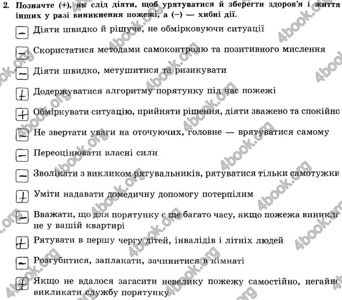 Відповіді Зошит Основи здоров’я 8 клас Бойченко 2016