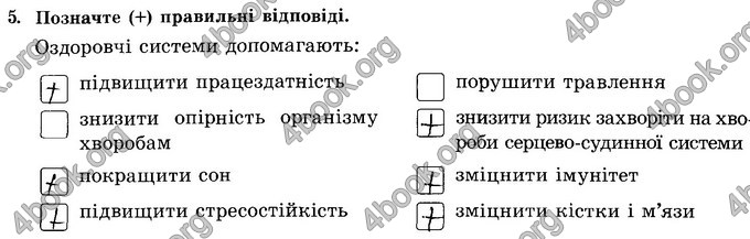 Відповіді Зошит Основи здоров’я 8 клас Бойченко 2016