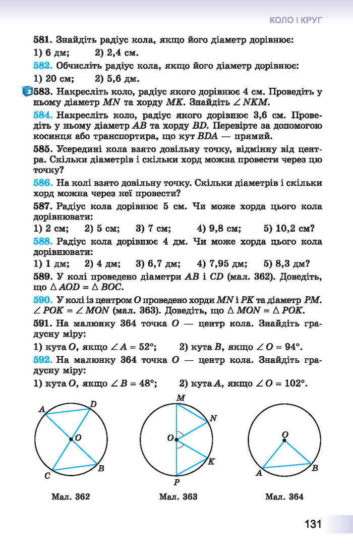 Підручник Геометрія 7 клас Істер 2015