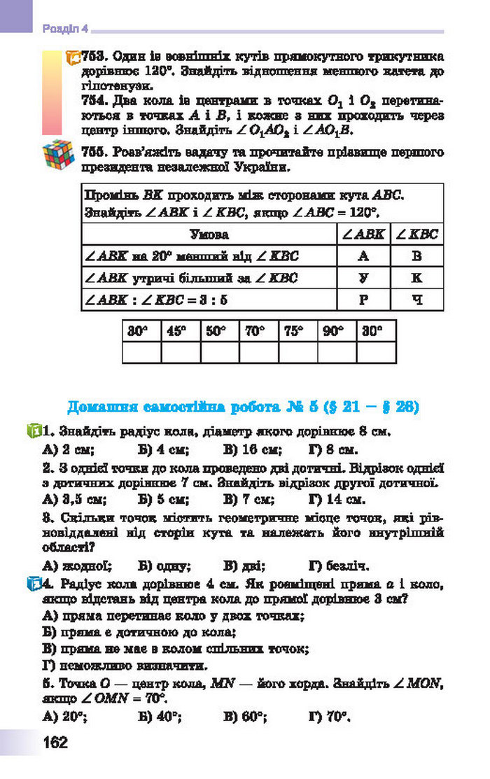Підручник Геометрія 7 клас Істер 2015