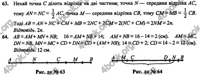 Відповіді Геометрія 7 клас Бурда 2015. ГДЗ