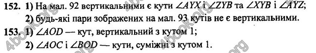 Відповіді Геометрія 7 клас Бурда 2015. ГДЗ