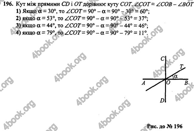 Відповіді Геометрія 7 клас Бурда 2015. ГДЗ