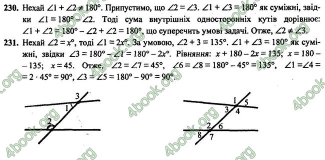 Відповіді Геометрія 7 клас Бурда 2015. ГДЗ