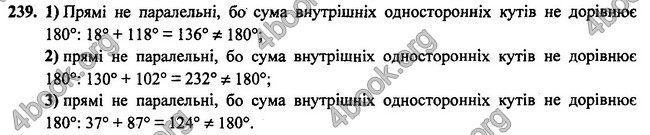 Відповіді Геометрія 7 клас Бурда 2015. ГДЗ