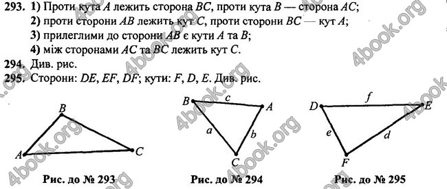 Відповіді Геометрія 7 клас Бурда 2015. ГДЗ