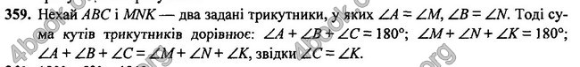 Відповіді Геометрія 7 клас Бурда 2015. ГДЗ