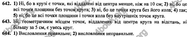 Відповіді Геометрія 7 клас Бурда 2015. ГДЗ