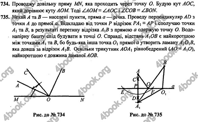 Відповіді Геометрія 7 клас Бурда 2015. ГДЗ