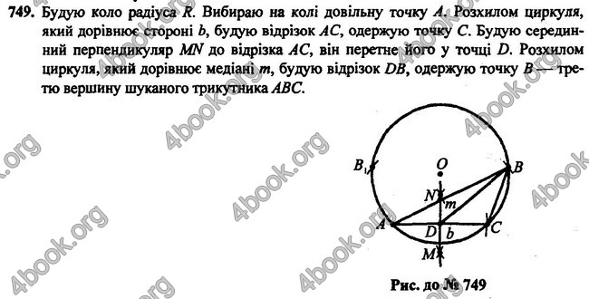 Відповіді Геометрія 7 клас Бурда 2015. ГДЗ