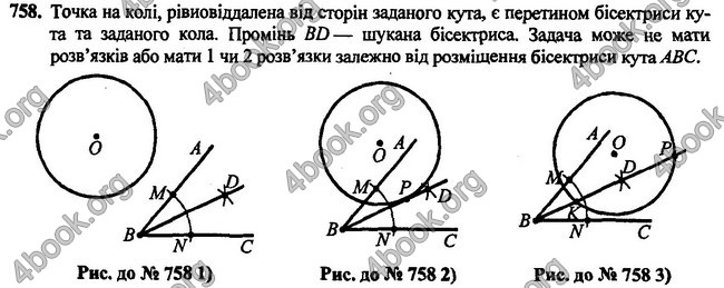 Відповіді Геометрія 7 клас Бурда 2015. ГДЗ