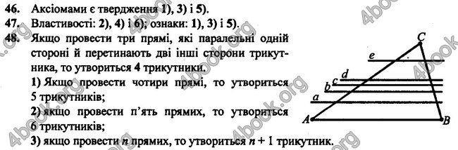 Відповіді Геометрія 7 клас Бурда 2015. ГДЗ