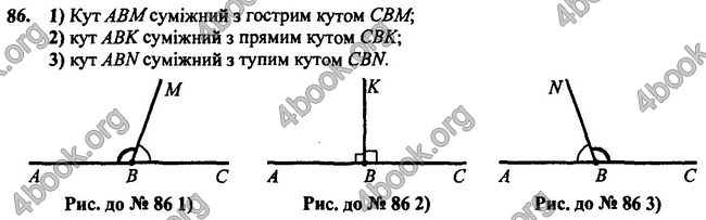 Відповіді Геометрія 7 клас Мерзляк 2020-2015