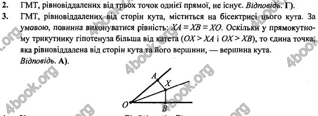 Відповіді Геометрія 7 клас Мерзляк 2020-2015