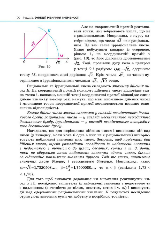 Алгебра 10 клас Нелін. Академічний рівень