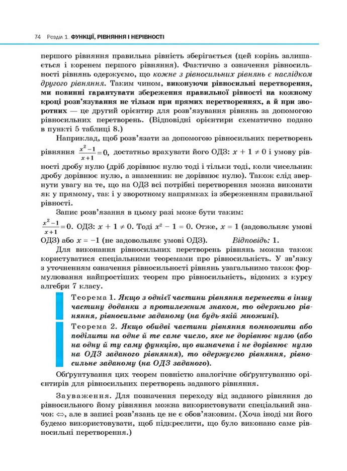 Алгебра 10 клас Нелін. Академічний рівень