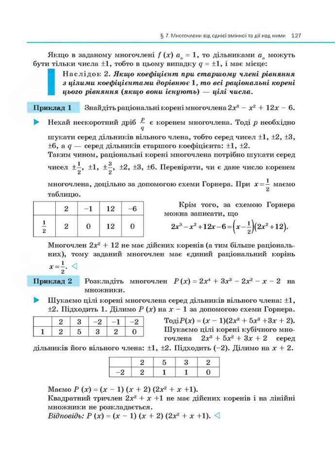 Алгебра 10 клас Нелін. Академічний рівень