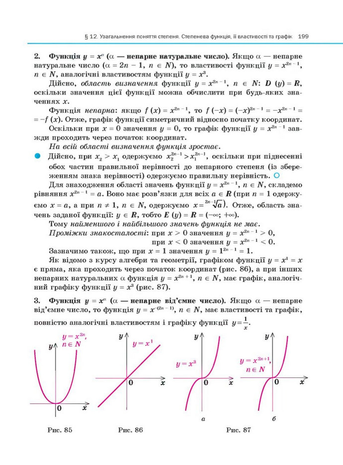 Алгебра 10 клас Нелін. Академічний рівень