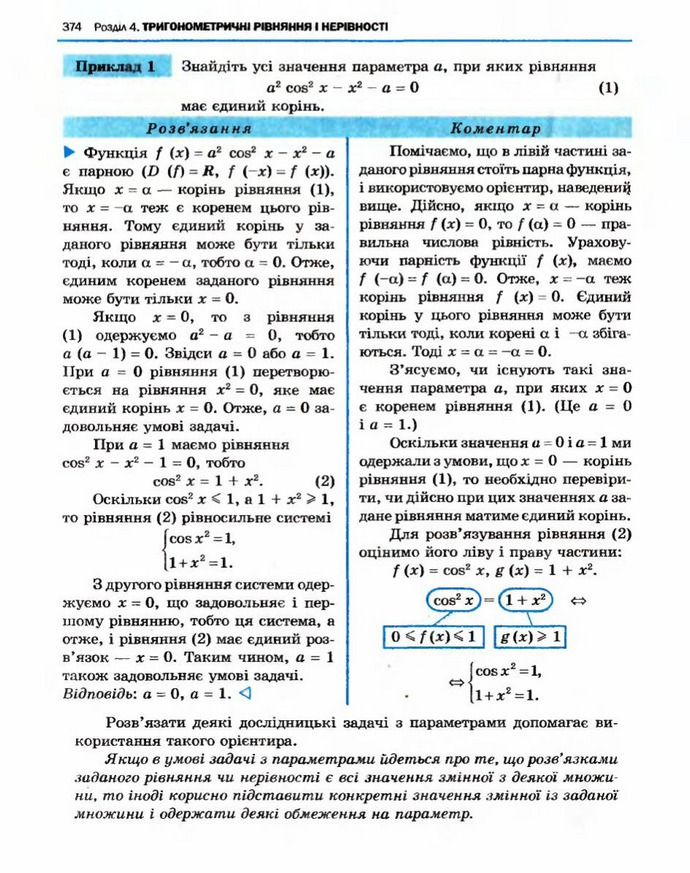 Алгебра 10 клас Нелін. Академічний рівень