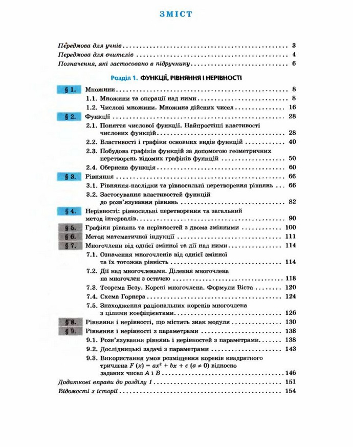 Алгебра 10 клас Нелін. Академічний рівень