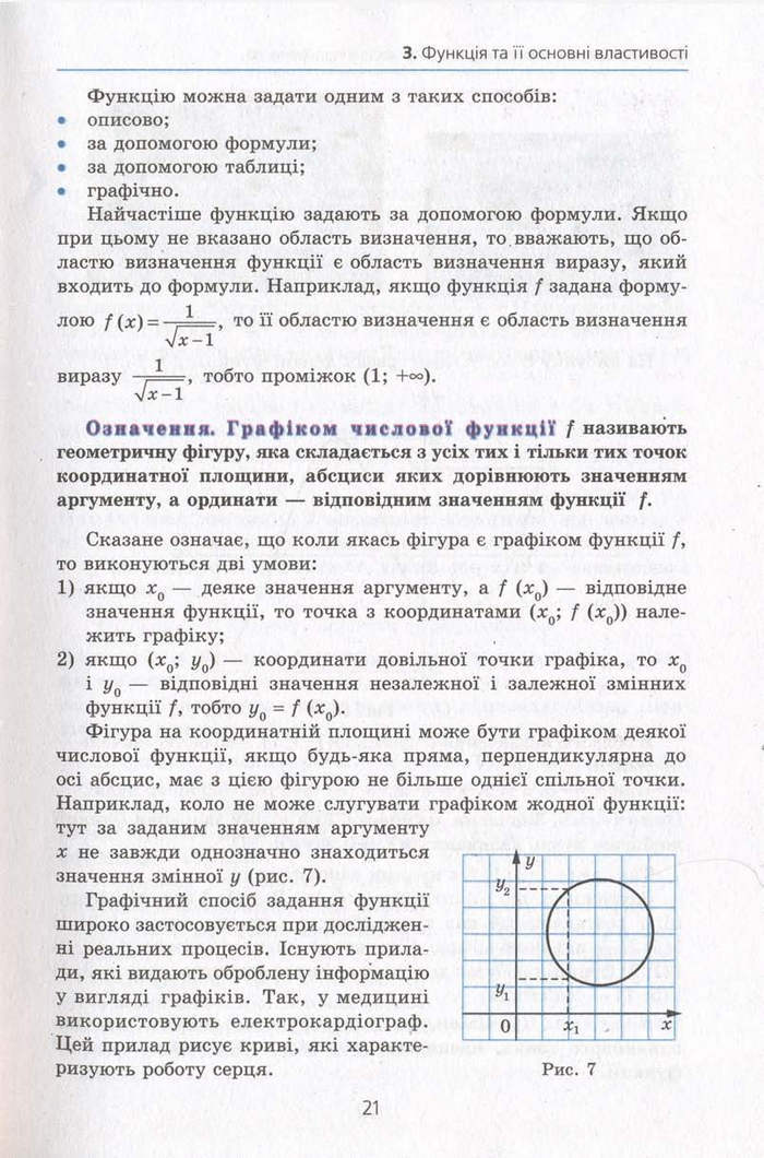 Алгебра 10 клас Мерзляк. Академічний рівень