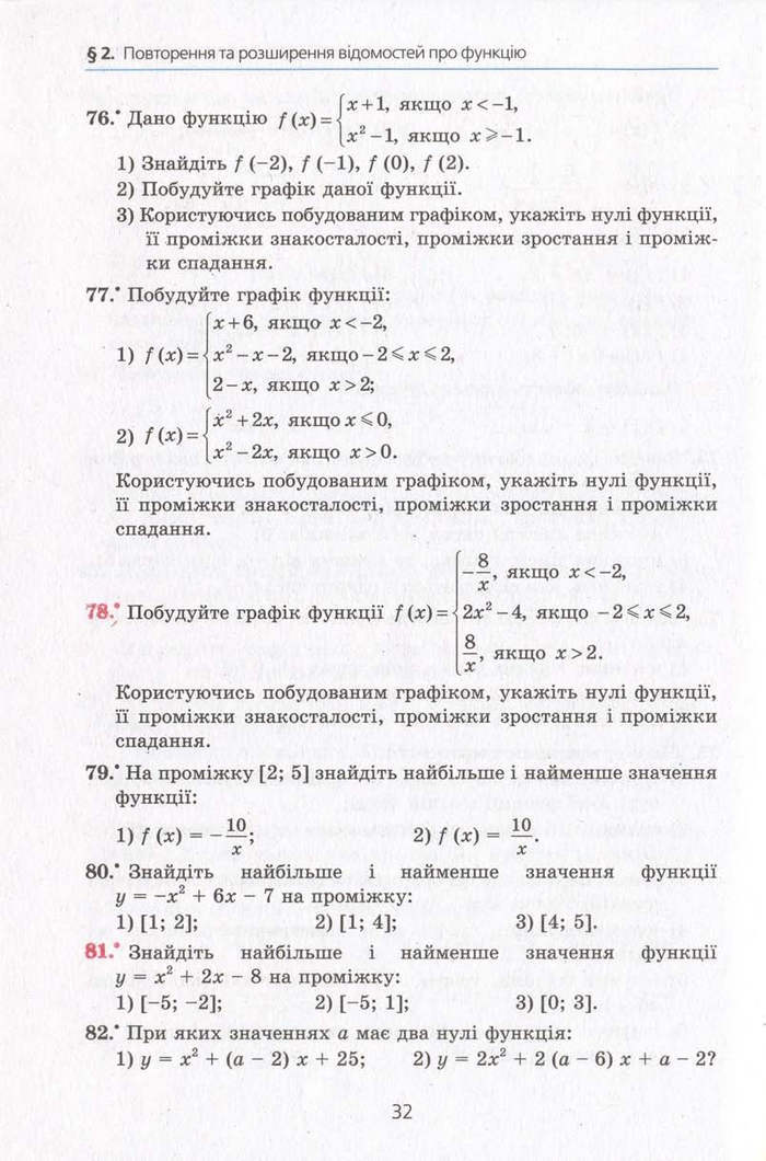 Алгебра 10 клас Мерзляк. Академічний рівень