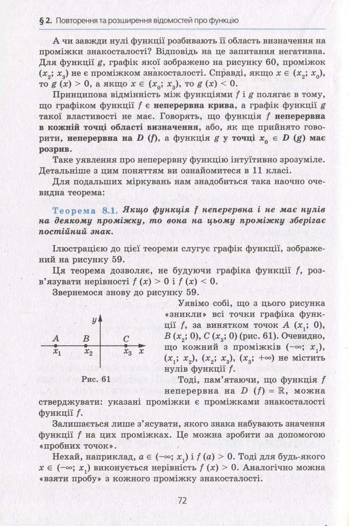 Алгебра 10 клас Мерзляк. Академічний рівень