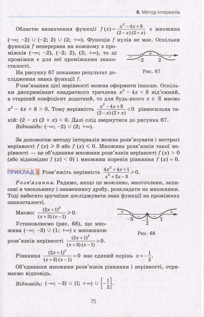 Алгебра 10 клас Мерзляк. Академічний рівень