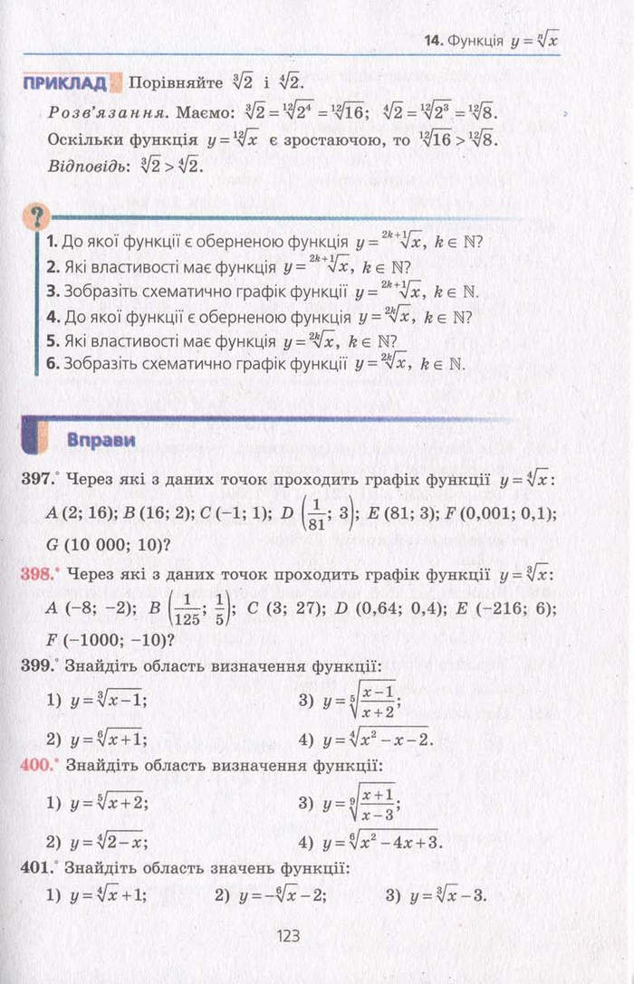 Алгебра 10 клас Мерзляк. Академічний рівень