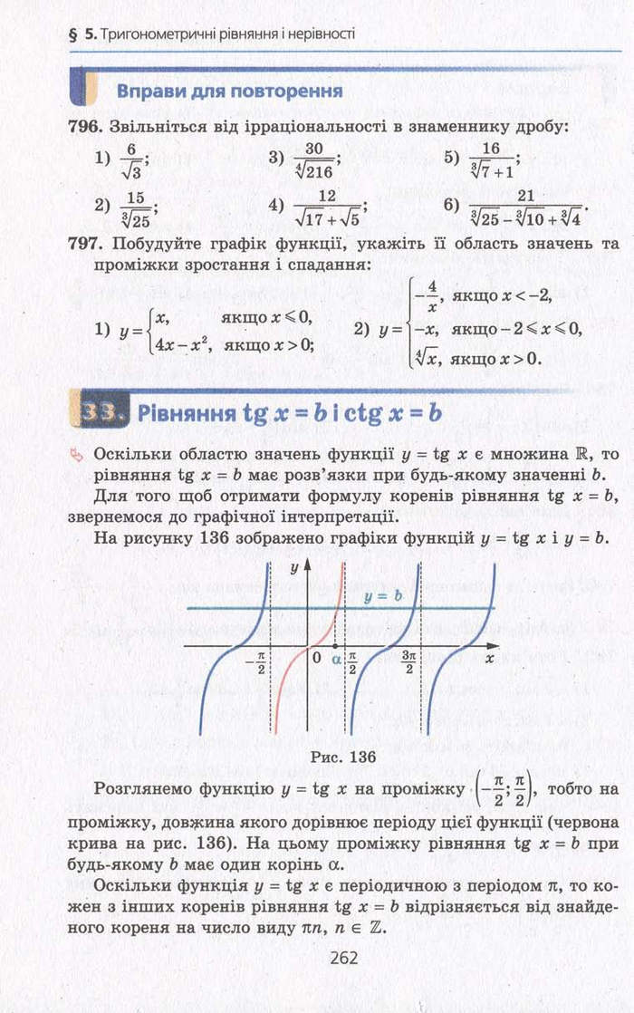 Алгебра 10 клас Мерзляк. Академічний рівень