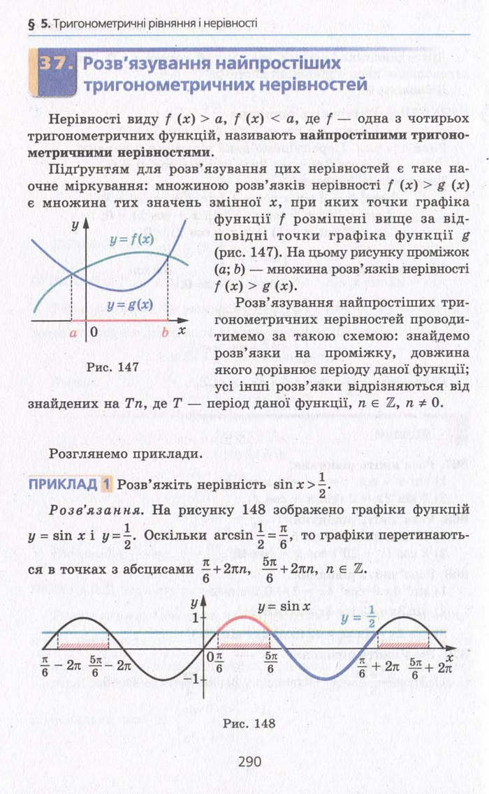 Алгебра 10 клас Мерзляк. Академічний рівень