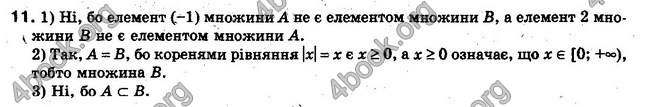 Решебник Алгебра 10 клас Мерзляк. Академічний рівень. ГДЗ