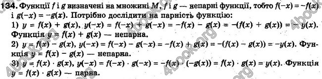 Решебник Алгебра 10 клас Мерзляк. Академічний рівень. ГДЗ