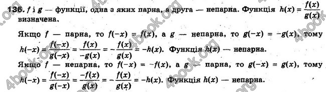 Решебник Алгебра 10 клас Мерзляк. Академічний рівень. ГДЗ