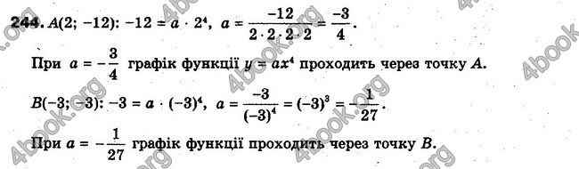 Решебник Алгебра 10 клас Мерзляк. Академічний рівень. ГДЗ