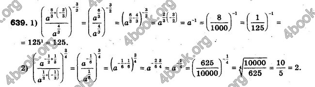 Решебник Алгебра 10 клас Мерзляк. Академічний рівень. ГДЗ