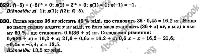 Решебник Алгебра 10 клас Мерзляк. Академічний рівень. ГДЗ