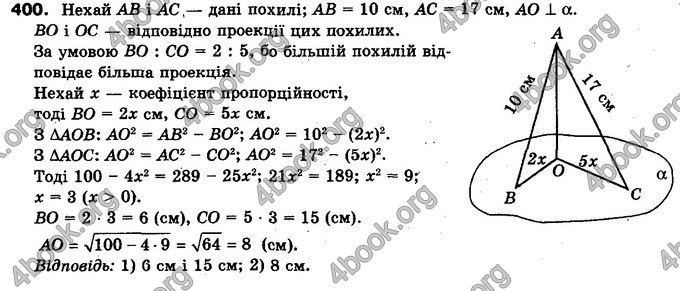 Відповіді Геометрія 10 клас Бурда. ГДЗ